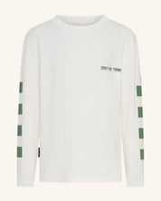 Green Good Vibe Drop Shoulder Tee