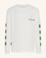 Green Good Vibe Drop Shoulder Tee