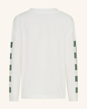 Green Good Vibe Drop Shoulder Tee