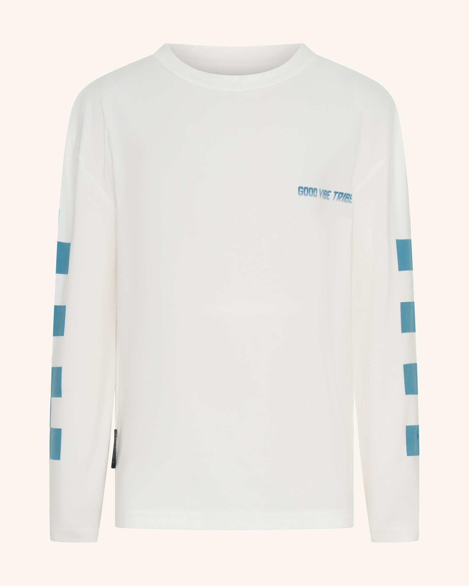 Blue Good Vibe Drop Shoulder Tee