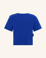 T-shirt à épaules tombantes pour bébé, bleu marine