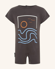 Combinaison à motif océanique