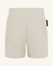 Short gaufré gris pour bébés