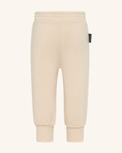 Pantalon de survêtement Core Signature pour bébés Crème / Anthracite