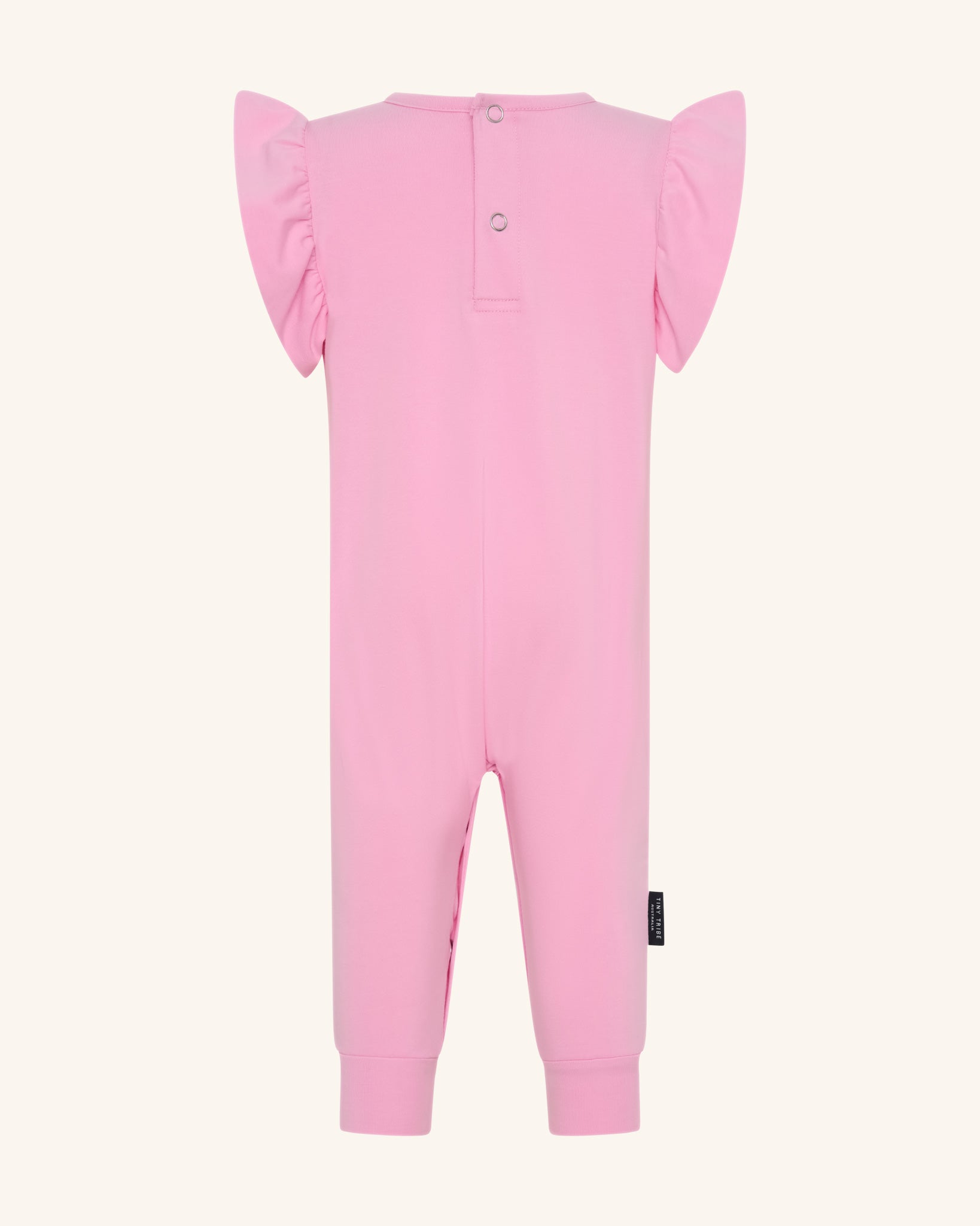 Pink Core Frill Romper