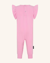 Pink Core Frill Romper