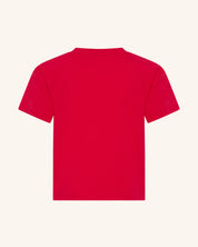 Core Drop Shoulder Tee Red