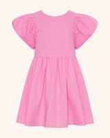 Puff Sleeve Bow Dress