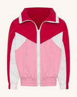 Segment Pink and Red Jacket