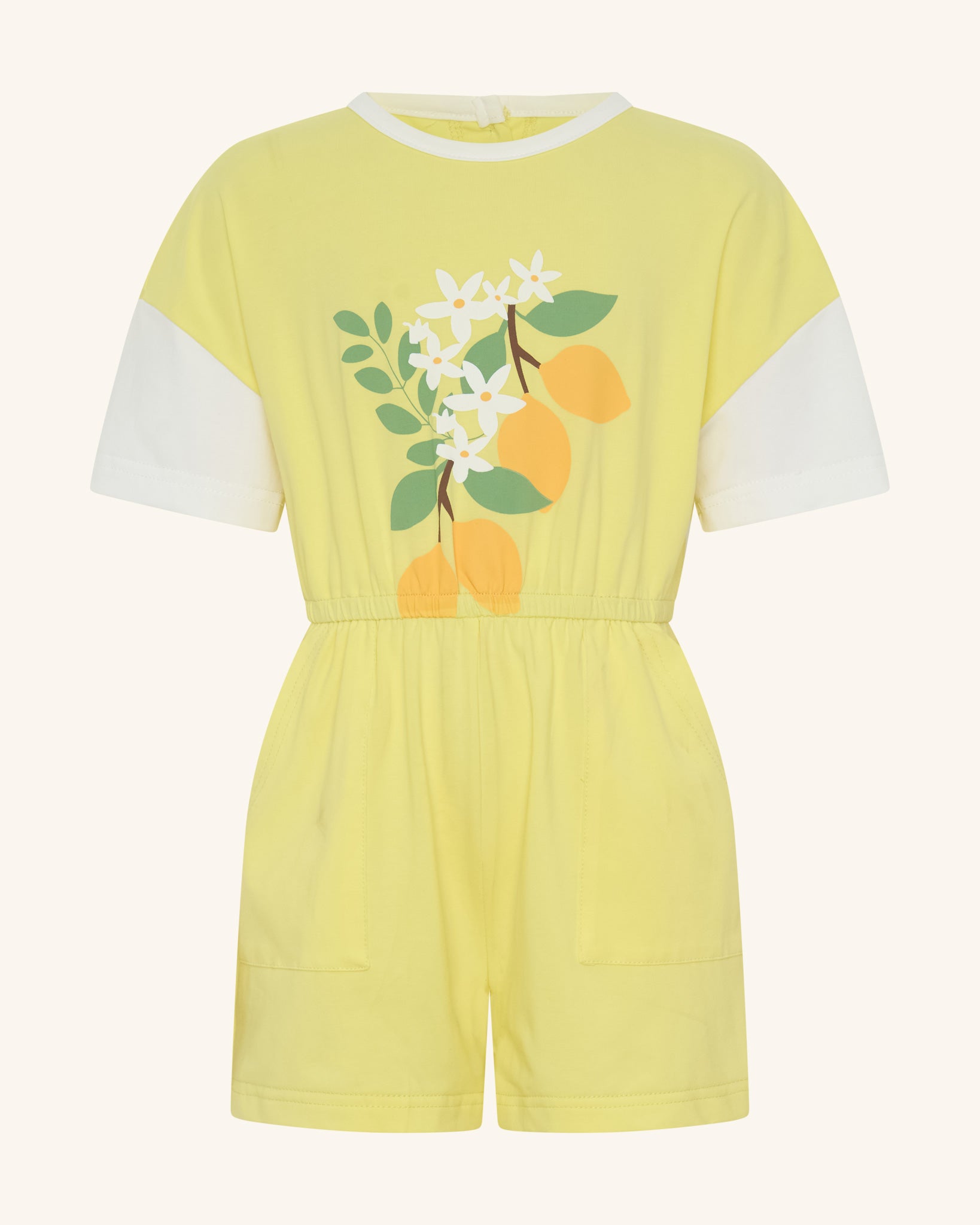 Combinaison décontractée citron