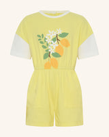 Combinaison décontractée citron