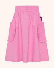 Long Skirt With Pockets Pink