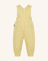 Salopette à rayures jaunes