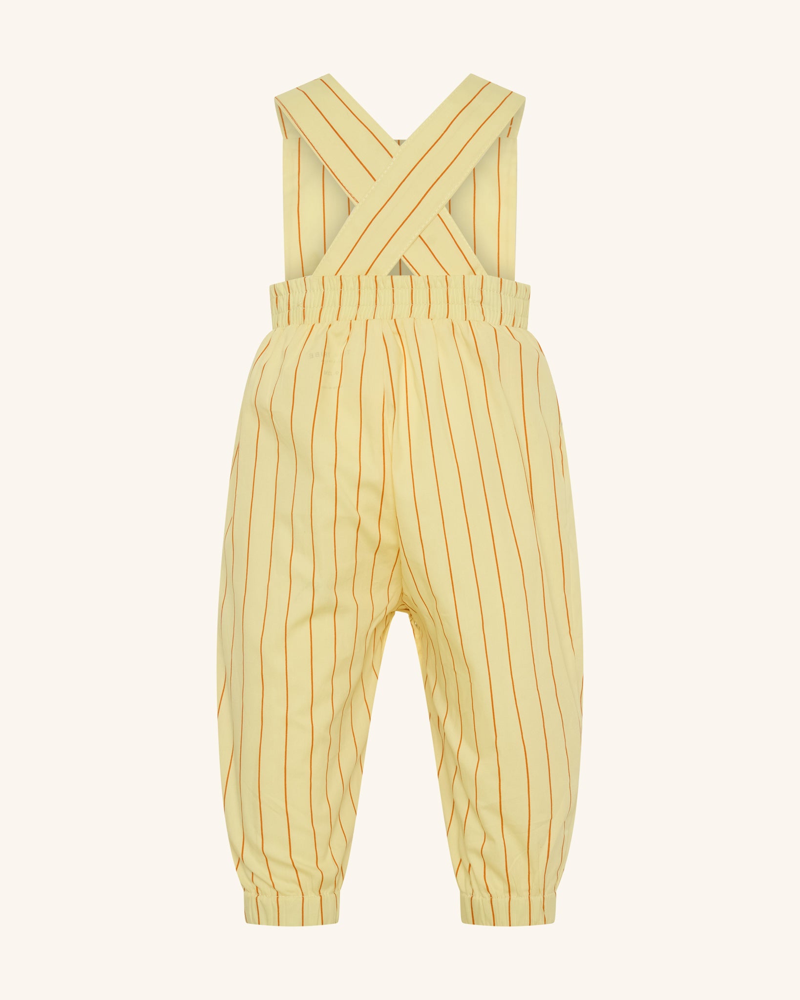 Salopette à rayures jaunes