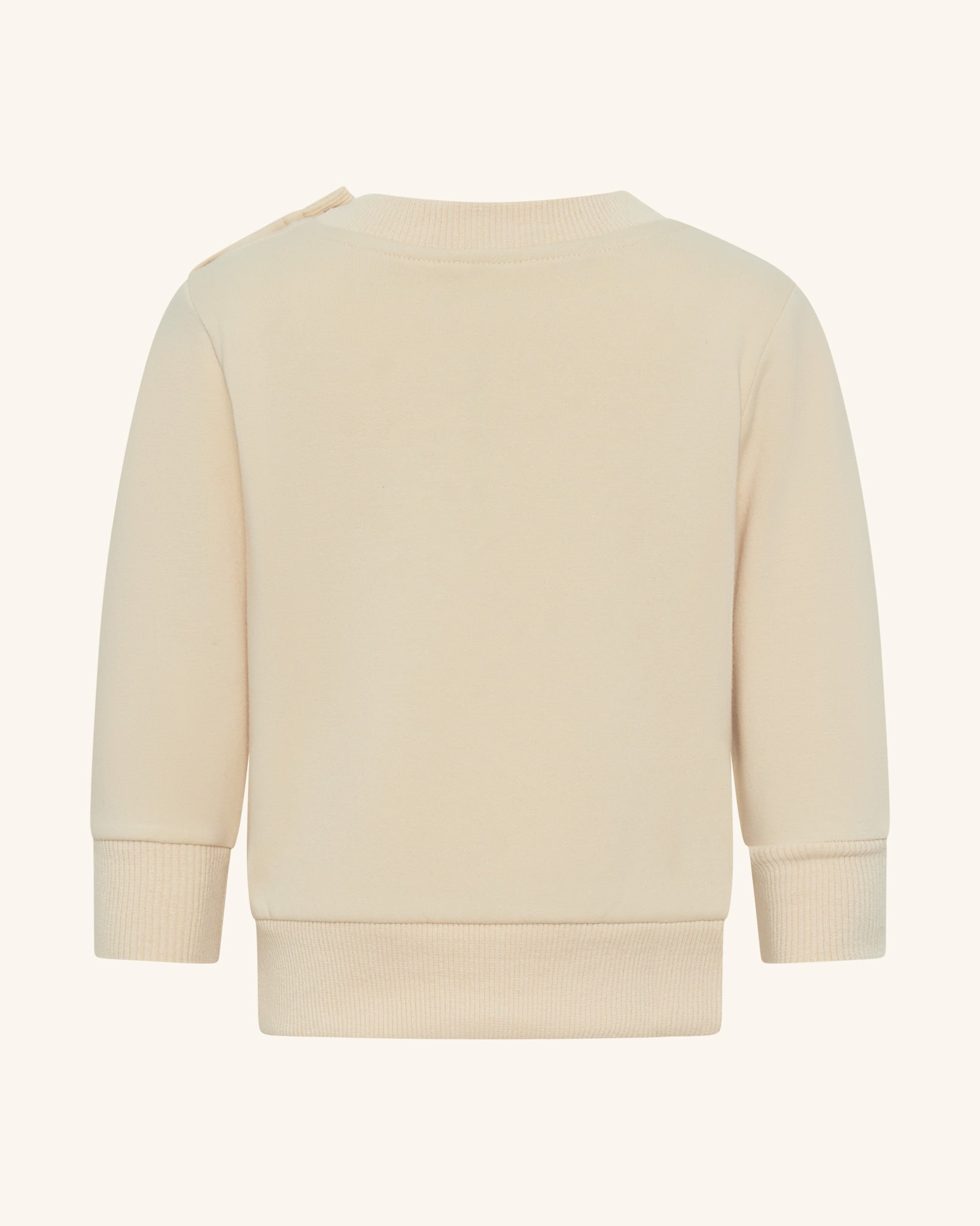 Infants Core Signature Sweat Top Cream / Charcoal