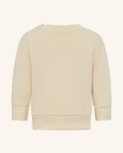 Infants Core Signature Sweat Top Cream / Charcoal