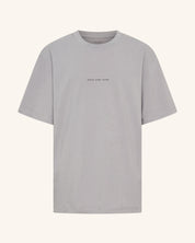 T-shirt graphique gris