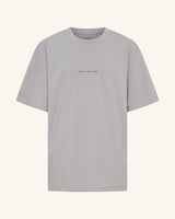 T-shirt graphique gris