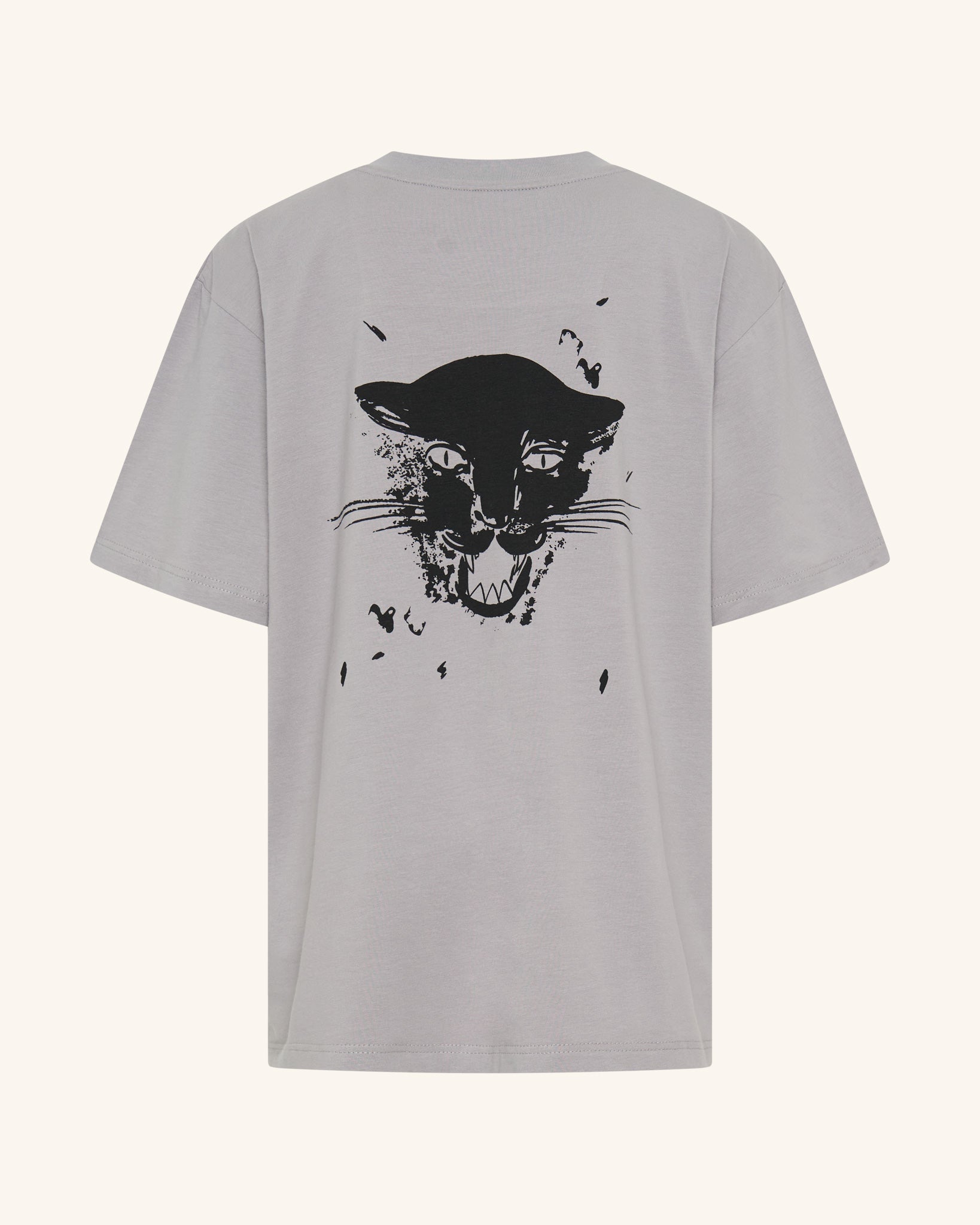 T-shirt graphique gris