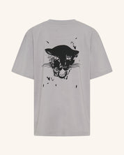 T-shirt graphique gris