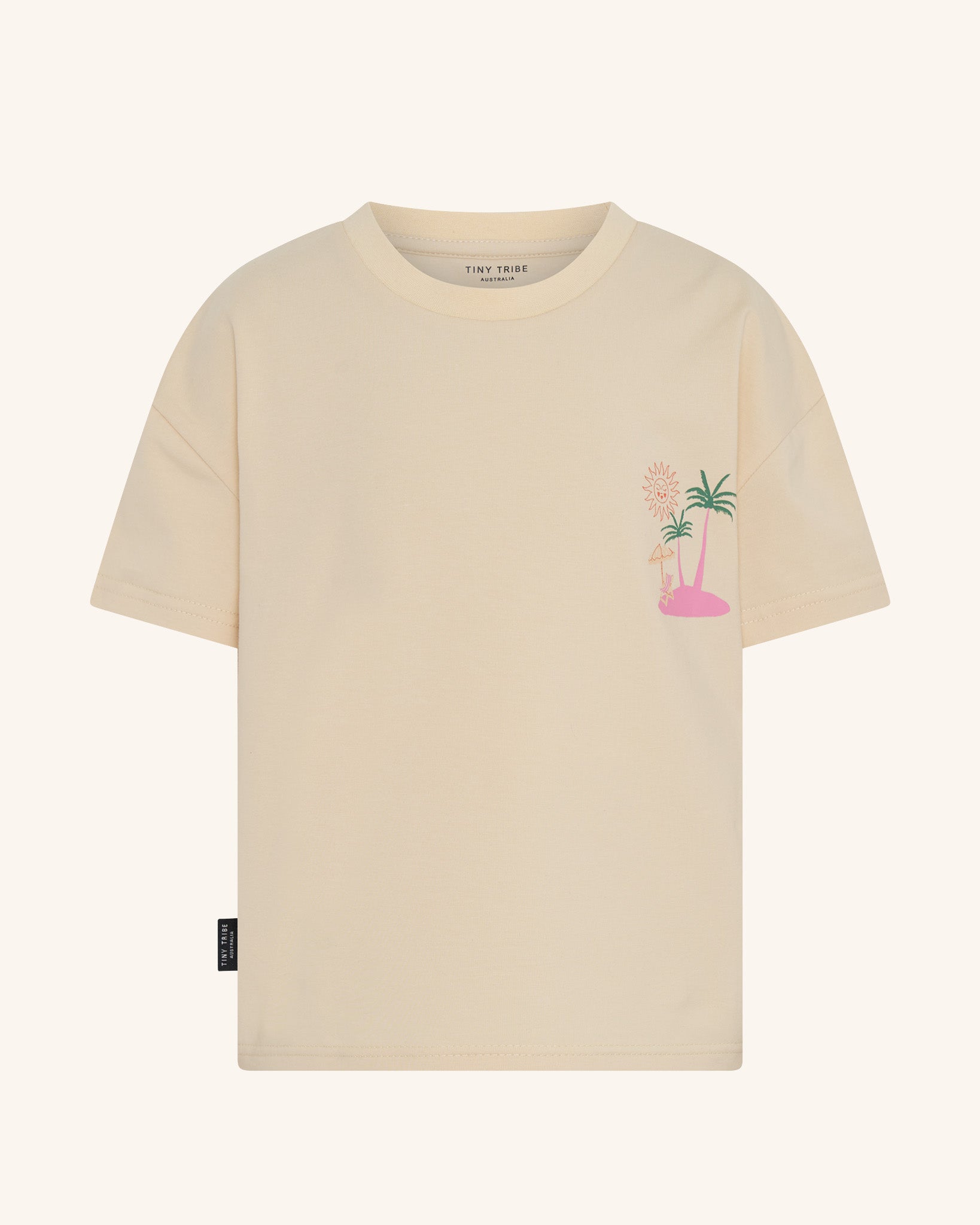 Good Vibe Tribe Dip Back Tee