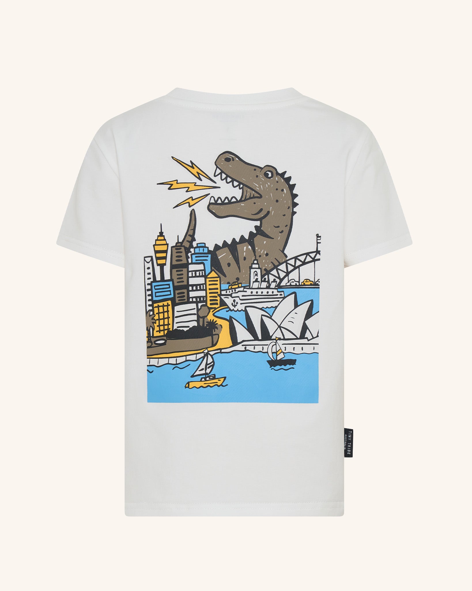 T-shirt Dino en ville