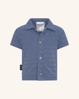 Blue Collared Button Shirt