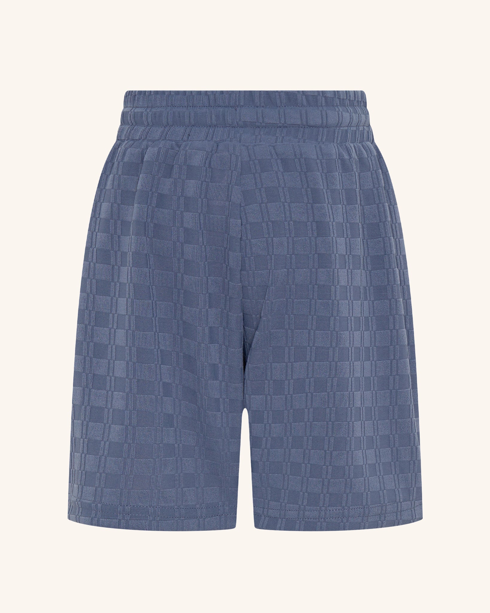 Little Boy Textured Short Slate Blue