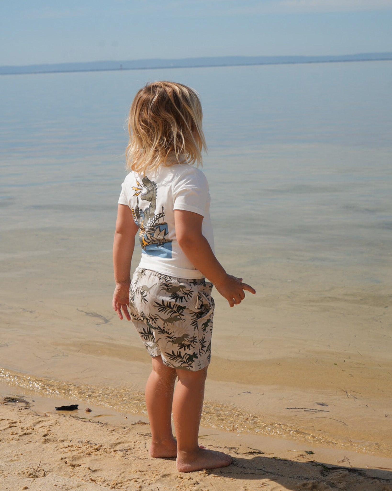 T-shirt Dino en ville
