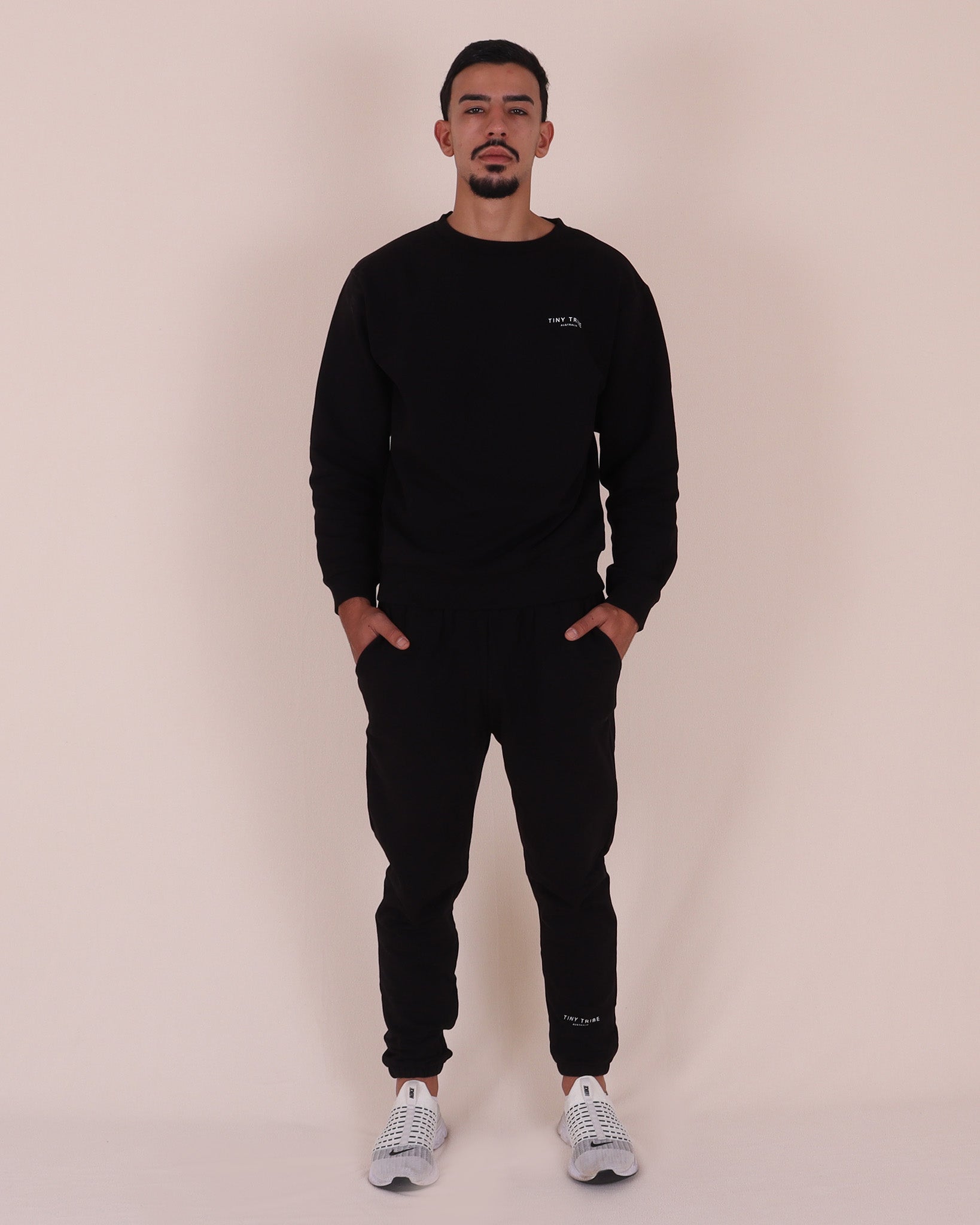 Pantalon de survêtement Core Signature pour adultes, noir