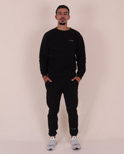 Pantalon de survêtement Core Signature pour adultes, noir