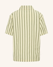 Vertical Stripe Polo Shirt