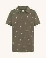 Palm Tree Polo Shirt