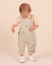 Infant Girls Sunny Tribe Dungaree