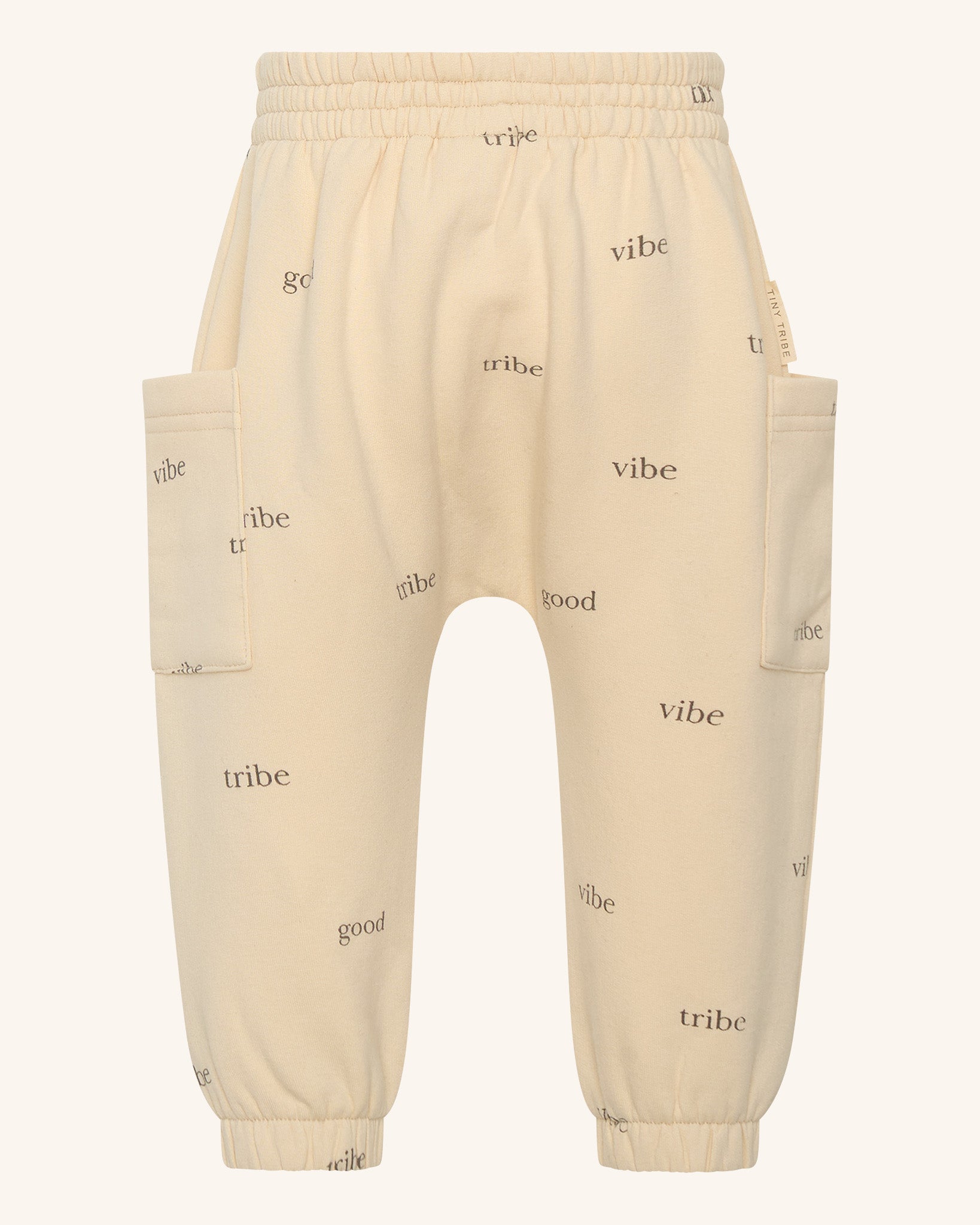 Cream Good Vibe Tribe Lounge Sweat Pant