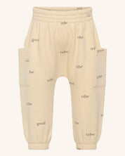 Cream Good Vibe Tribe Lounge Sweat Pant