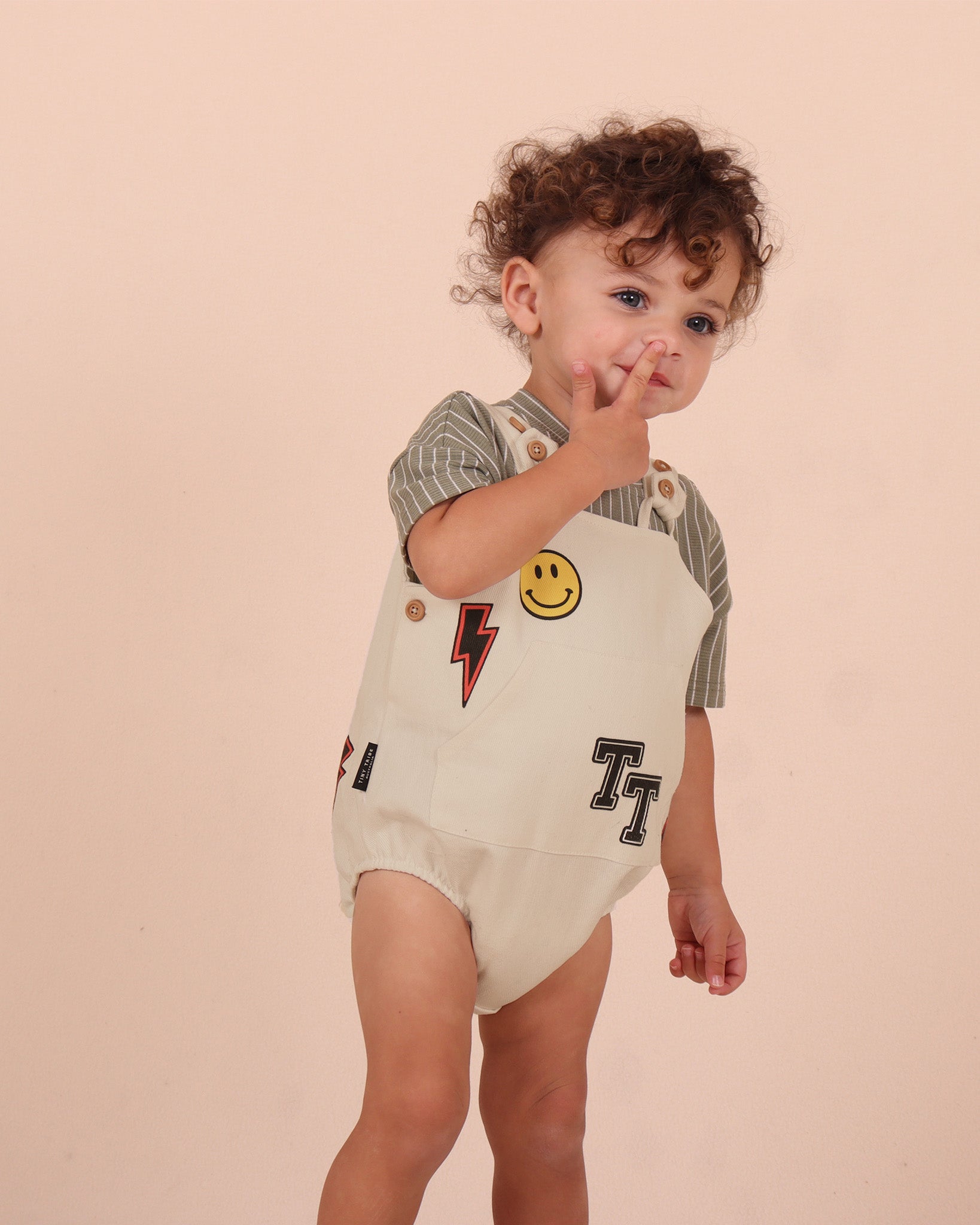 Infant Boy Patches Dungaree