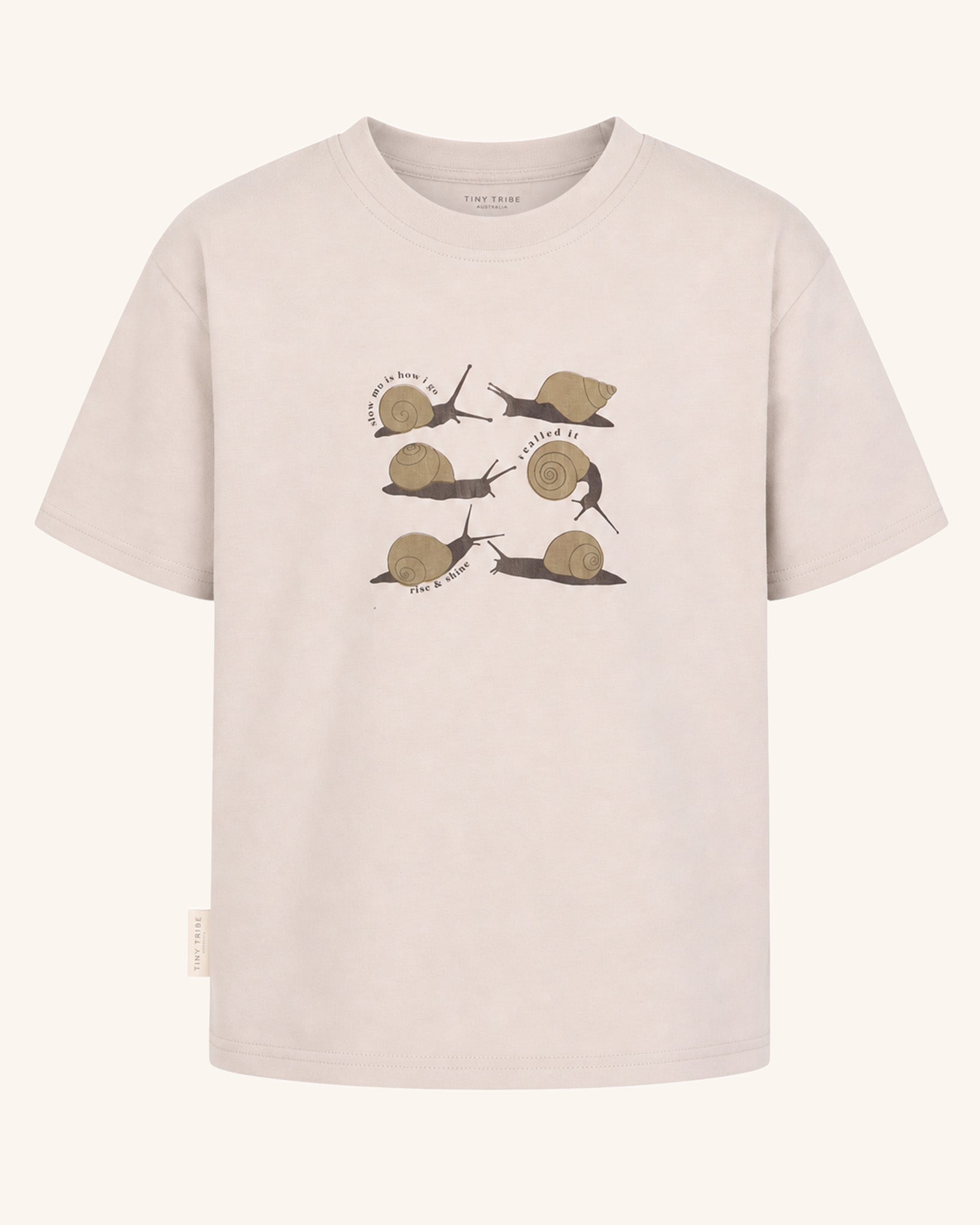 Snailed It Drop Shoulder Tee