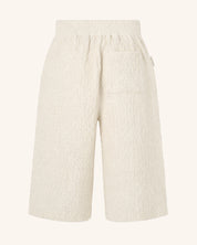 Cotton Scrunch Relaxed Wide Leg Pant